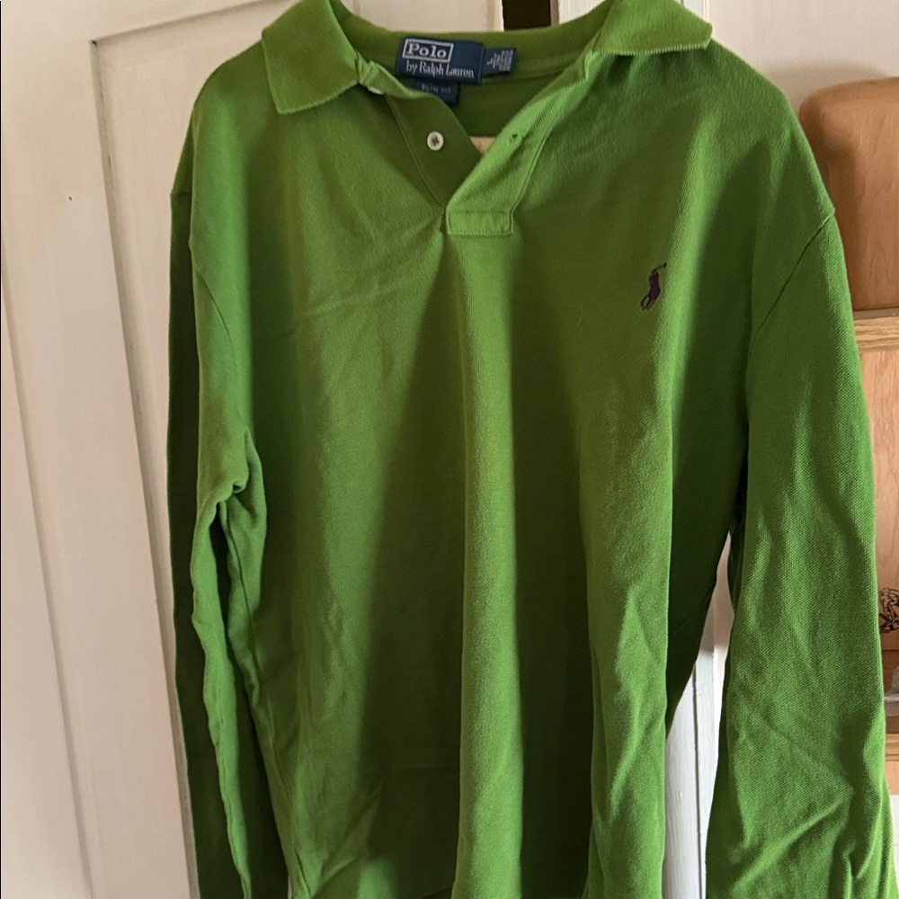 Ralph Lauren Vibrant Green Polo Shirt